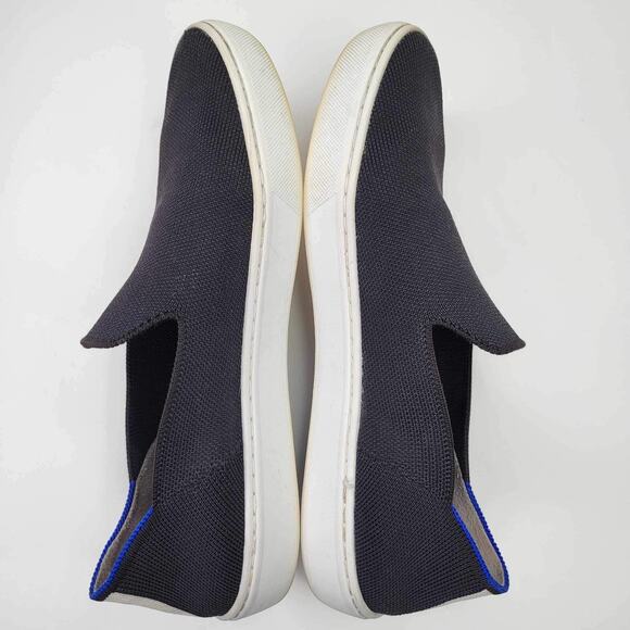 Rothys The Original Slip On Blue Women's Size 8.5 US Flats Sneaker Comfort Shoe - Picture 3 of 9